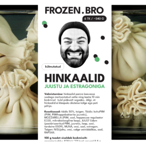 Hinkaalid juustu ja estragoniga