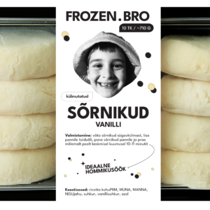 Sõrnikud vanilli külmutatud